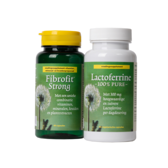 Fibrofit&reg; Strong &amp; Lactoferrine 100% Pure Combi